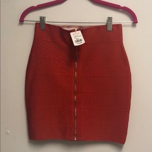 Red bandage skirt from Agaci